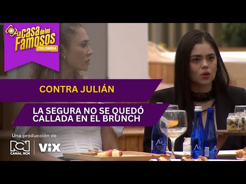 “Me parece soberbio”: La Segura no se aguantó y se fue contra Julián en La casa de los famosos