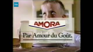 Publicité 1994 Moutarde Amora (Le gamin)