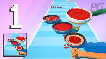 Pizza Game & Pizza Run Stack - Gameplay Walkthrough [Android, iOS Game]