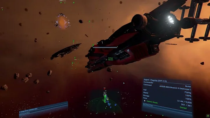 X4  Foundations: Testing AI controled Asgard vs Xenon I