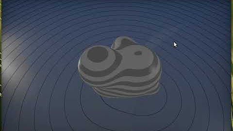OpenGL - iso-lines of signed distance field