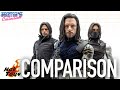 Hot Toys Bucky Barnes (Winter Soldier) Avengers Infinity War Comparison Video