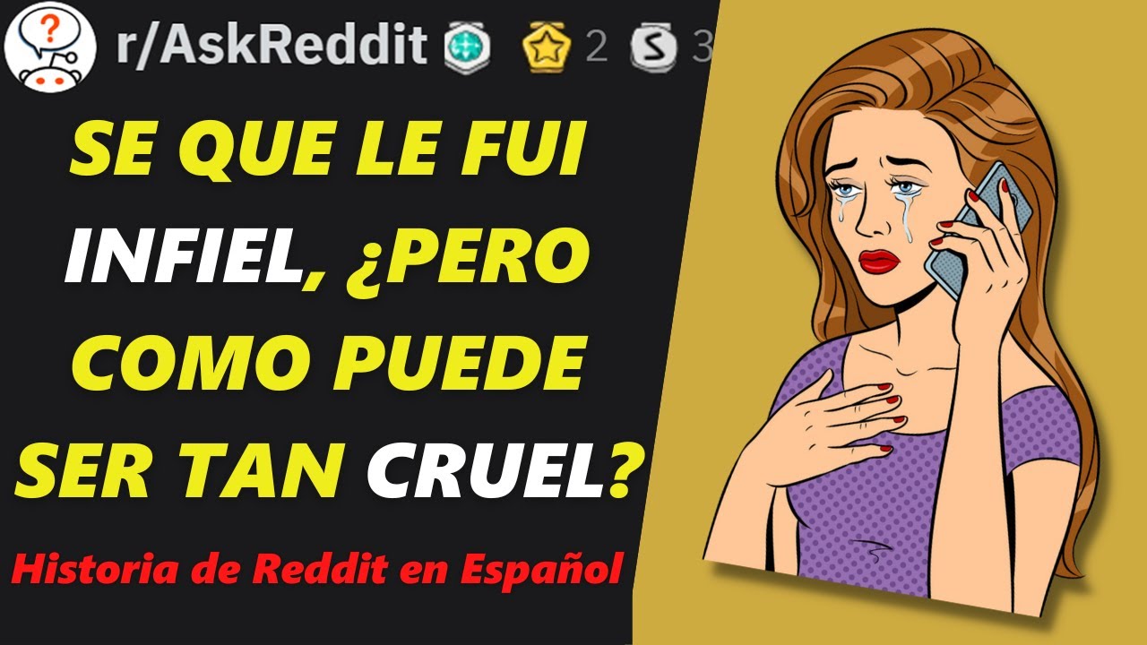 😭 Se que le fui Infiel, pero no me quiere perdonar 😭y soy una muy buena Persona.