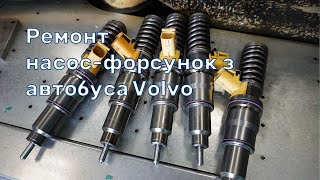 Відправили насос-форсунки з автобуса Volvo на ремонт із Житомира у Дніпро