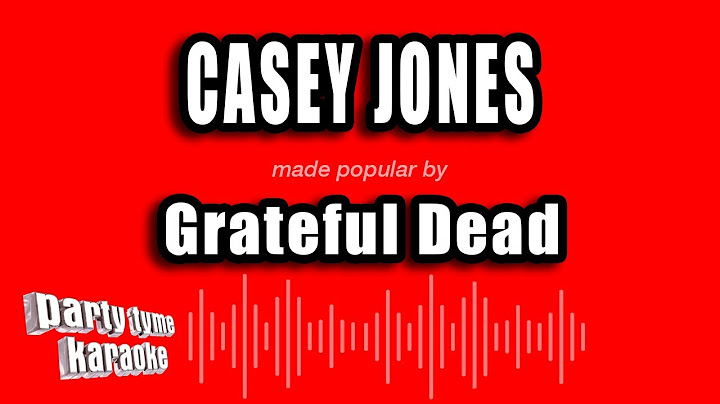Casey Jones Karaoke version - Karaoke performance video thumbnail