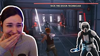 Dish Fights Rick the Door Technician (Hardest Boss Fight)