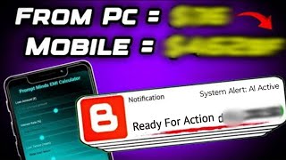 No PC, No Problem: Built an EMI Calculator on Mobile & Started Earning! screenshot 5