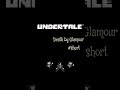 【UNDERTALE】Death by Glamour 　Guitar cover #shorts