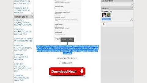 SYMPHONY I10 HW1 V17 CM2 READED STOCK ROM FLASH FILE NOT FREE PASSWORD