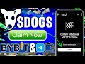 $DOGS Withdrawal Tutorial: Claim Coin in Bybit &amp; Telegram Wallet