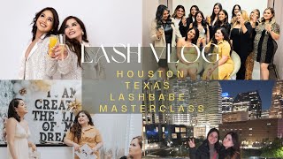 Day in the life of a Lash Artist| Lash Babe Masterclass | Houston Texas Lash Training