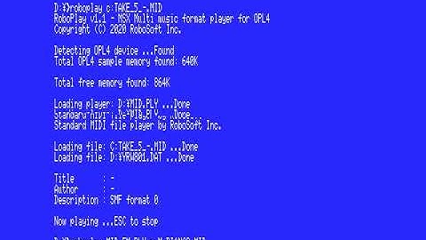 RoboPlay MIDI FM vs WaveTable