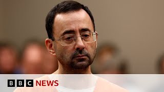 Larry Nassar: US justice department to pay abuse survivors $138m | BBC News by BBC News 8,377 views 8 hours ago 2 minutes, 13 seconds