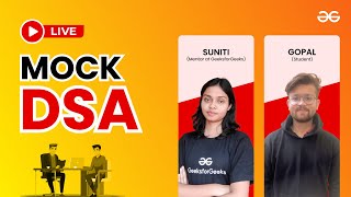 Live Mock DSA | GeeksforGeeks