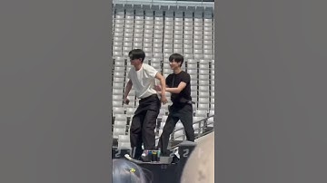 oh Jay just smile at whatever Jungwon does to him😘 #enhypen #jungwon #jay #jaywon #wtl_in_japan