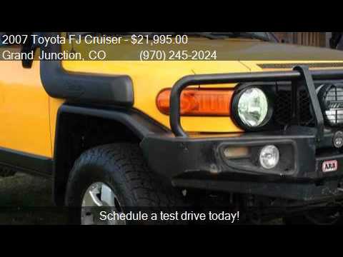 2007 Toyota Fj Cruiser Base For Sale In Grand Junction Co 8 Youtube