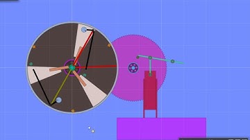 Bessler wheel , perpetual motion or Algodoo gone mad?