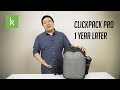 Still a Great Anti-theft Backpack / ClickPack Pro | 1 Year Later Review
