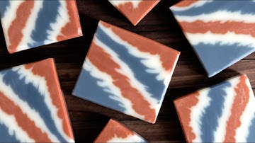 Diagonal Pointy Layers Soap Making | Soap Challenge Club