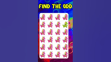 Only 1% Can Find the Odd Emoji! 🔎 Quiz #howgoodareyoureyes #shorts