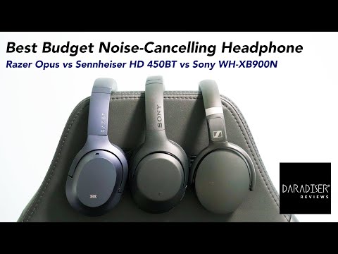 Best Budget Noise-Cancelling Headphones | Razer Opus vs Sennheiser HD 450BT vs Sony WH-XB900N