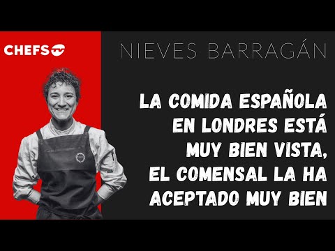 #NievesBarragán: "Durante los últimos 25 años he educado a los comensales en Londres" l CHEFST