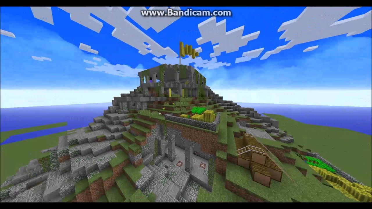 Minecraft Annihilation II Aztec Temple Map Tour - YouTube