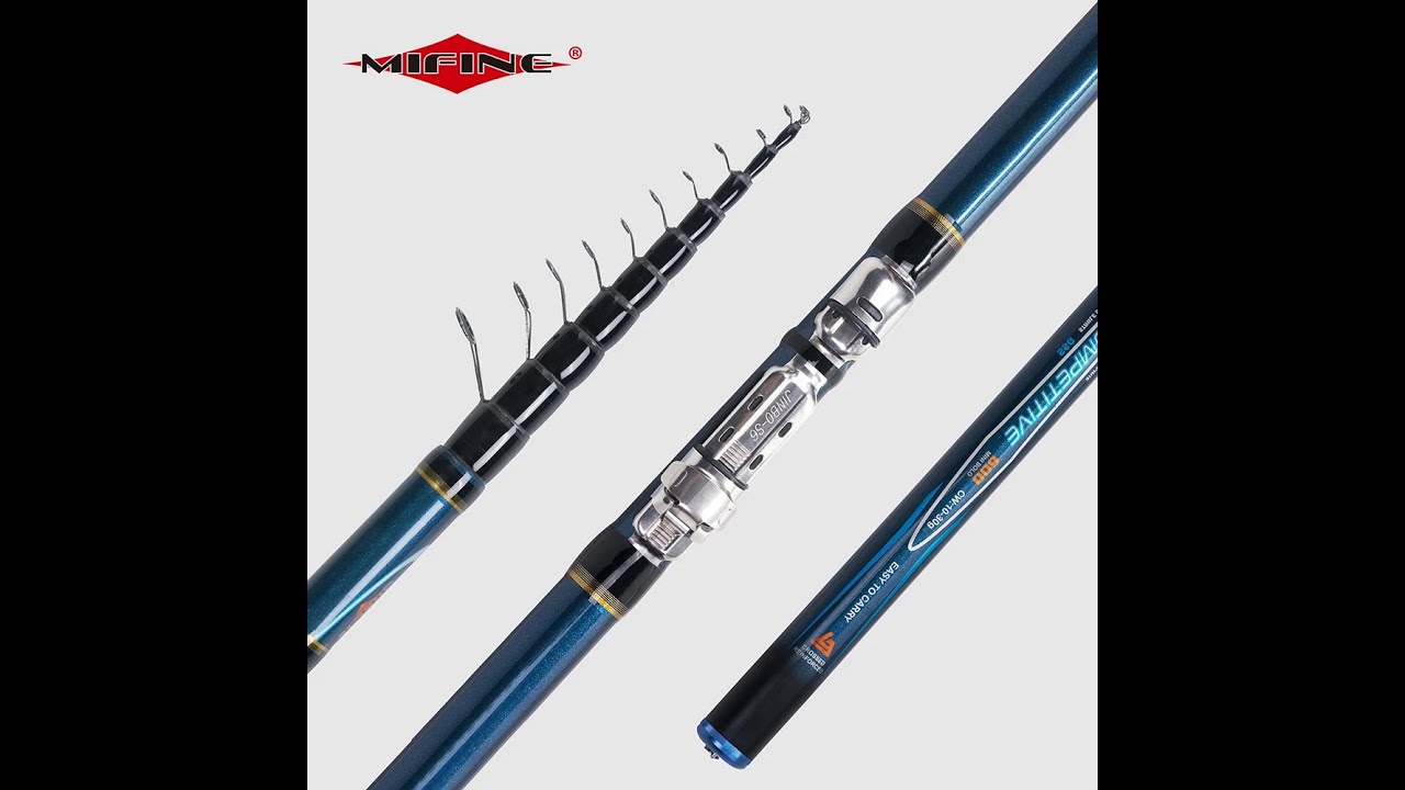 MIFINE COMPETITIVE Telescopic Bolo Fishing Rod YouTube