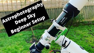 Astrophotography Deep Sky Beginner Setup