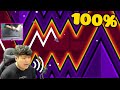 Deadlocked 100% with my VOICE (WORLD RECORD🏆) | Geometry Dash