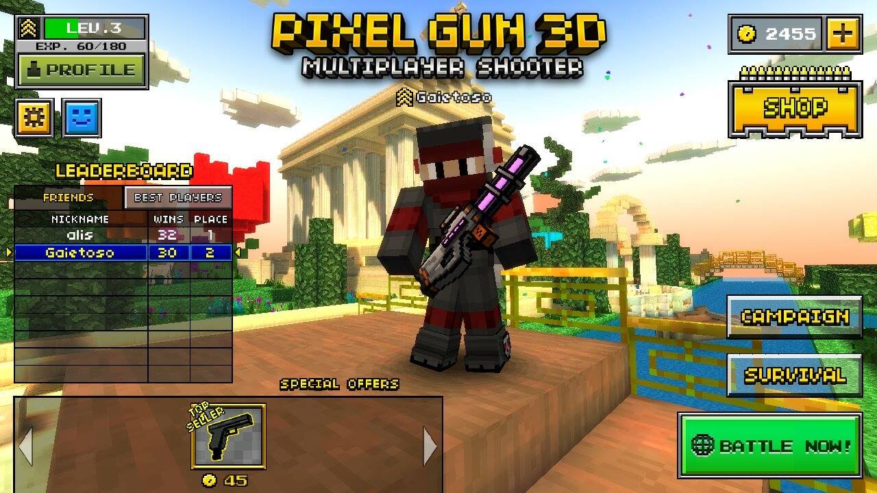 Легендарная 13. Пляж из Pixel Gun для майнкрафт. Dream Gun Pixel Gun. Как настроить лобби в пиксель Ган.