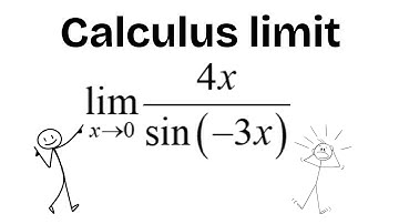 Solving Limit sin(ax)/ax | No explanation 