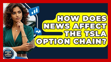 How Does News Affect The TSLA Option Chain? - Stock and Options Playbook