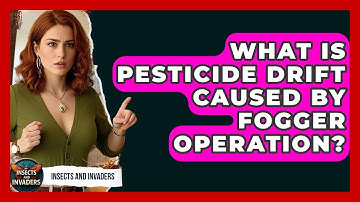 What Is Pesticide Drift Caused By Fogger Operation? - Insects and Invaders