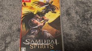 Nintendo Switch Switch SAMURAI SPIRITS Samurai Spirits Nintendo Switch unboxing - YouTube