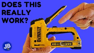 Does the Power switch make any difference on the Dewalt Multi Tacker