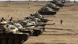Турецкие танки вошли в Сирию !!!