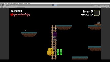 Unity 2D Platformer - Ladder