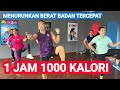 Download Lagu AEROBIK PENURUNAN BERAT BADAN | 1 JAM BAKAR 1000 KALORI