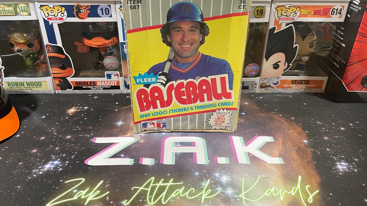 Rippin Randy Old School Openings: Ripping 1989 Fleer Baseball! 🔥 F-Face Ripken ...