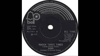 UK New Entry 1971 (67) Dawn - Knock Three Times