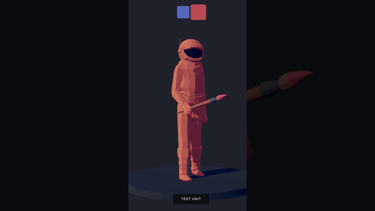 Orange Stickman in TABS unit creator | new unit in tabs | tabs in 2023 | Alan Becker | #shorts