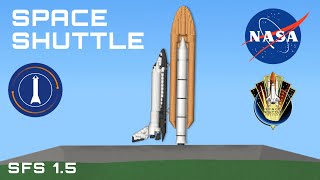 STS Space Shuttle in SpaceFlight Simulator 1.5 | SFS |