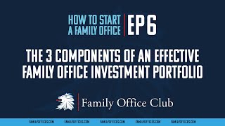 The 3 Components of an Effective Family Office Investment Portfolio | EP 6