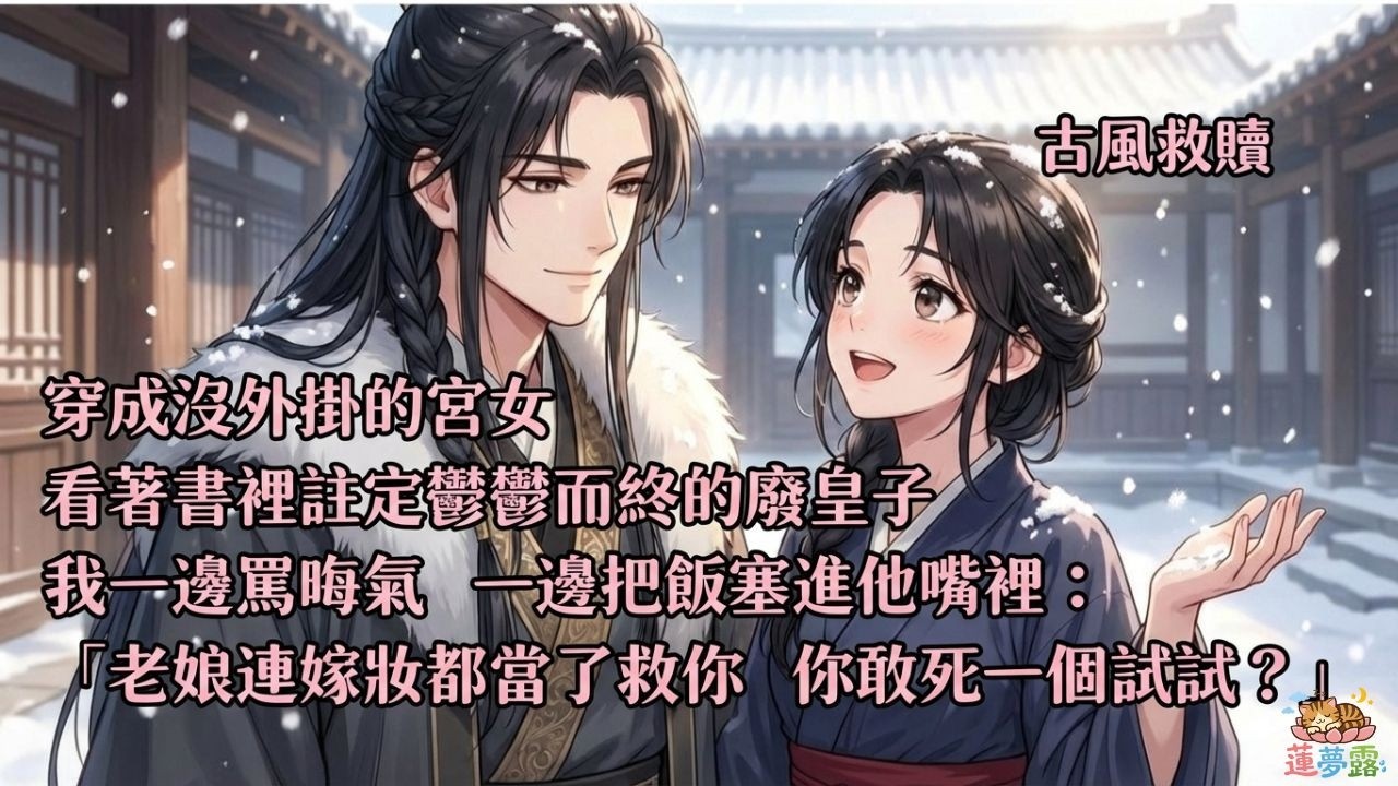 穿成低階宮女後，我靠半個饃饃養活了廢皇子#穿書 #無金手指 #救贖 #救贖文 #美強慘 #人間清醒#小說