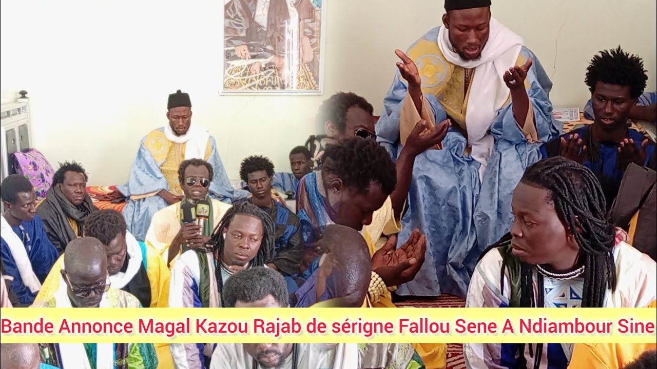 Bande annonce Magal Kazou Rajab de sérigne Fallou Sene A Ndiambour Sine Le 16 janvier 2026
