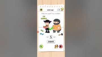 brain test 4 level 268 gameplay walkthrough Solution