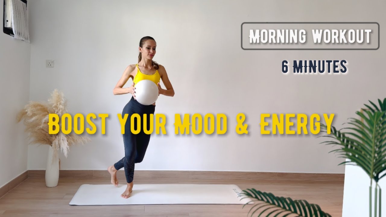 Boost Your Mood & Energy with this short morning workout ☀️ 6-MIN
