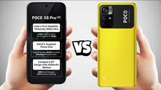 poco x8 pro vs poco m4 pro full comparison.