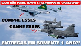 Por que no Brasil foi diferente? Proposta da SAAB com barganhas e "entrega-relâmpago" aos tchecos